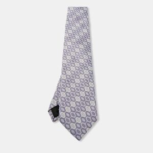 S.t. Dupont Lavender Jacquard Silk Tie